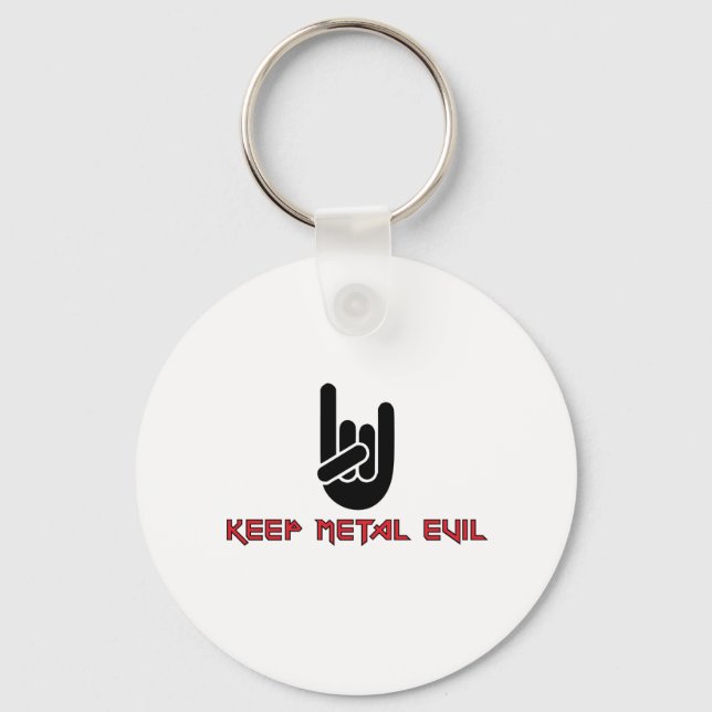 Keep Metal Key Ring (Front)