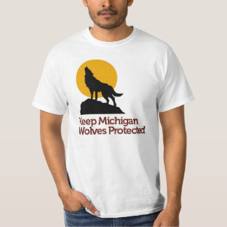 Keep Michigan Wolves Protected T-Shirt