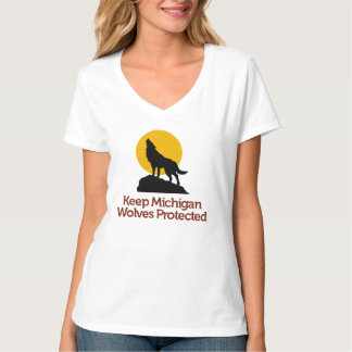 Keep Michigan Wolves Protected T-Shirt: Colbie T-Shirt