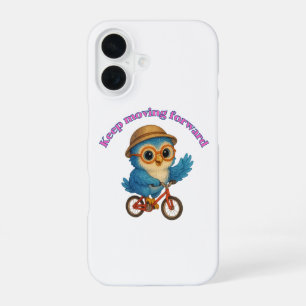 Keep Moving Forward – Motivational iPhone 16 Case