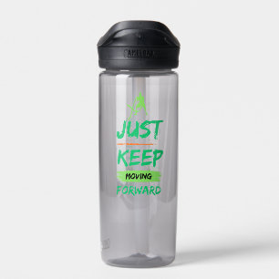 Keep Moving Forward Sports Water Bottle