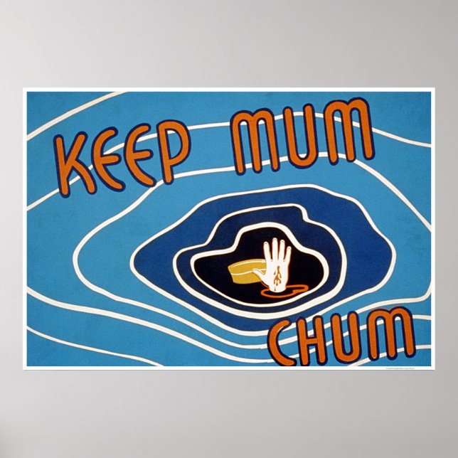 Keep Mum Chum Poster (Front)