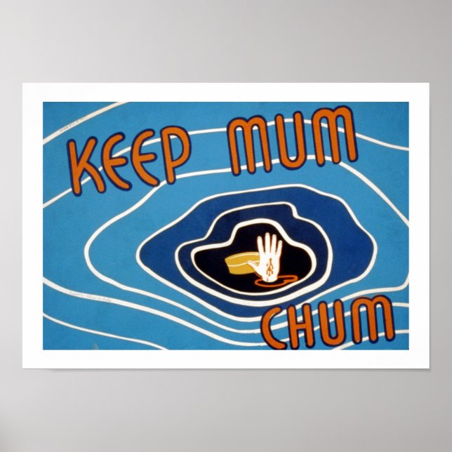 Keep Mum Chum Poster (Front)