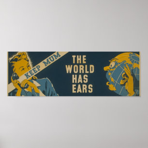 Keep Mum Propaganda Poster