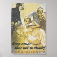 Keep mum, she's not so dumb