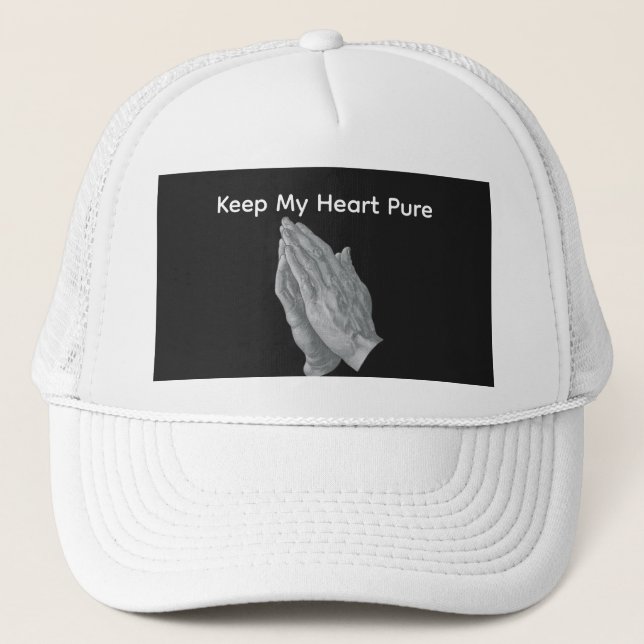 Keep My Heart Pure Trucker Hat (Front)