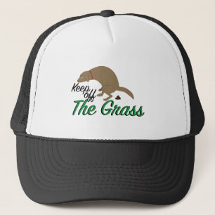 Keep Off Grass Trucker Hat