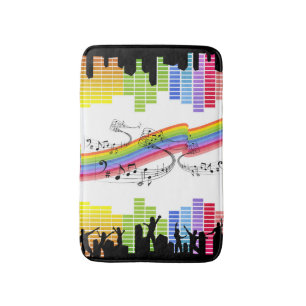 Keep on dancing bath mat