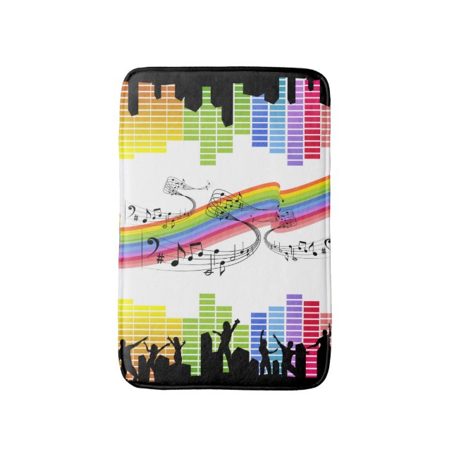 Keep on dancing bath mat (Front Vertical)