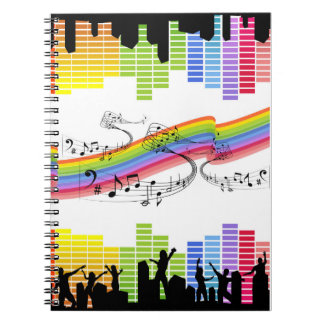 Keep on dancing notebook