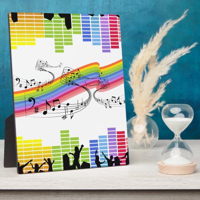 Keep on dancing plaque (Side)