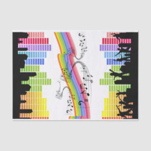 Keep on dancing tissue paper