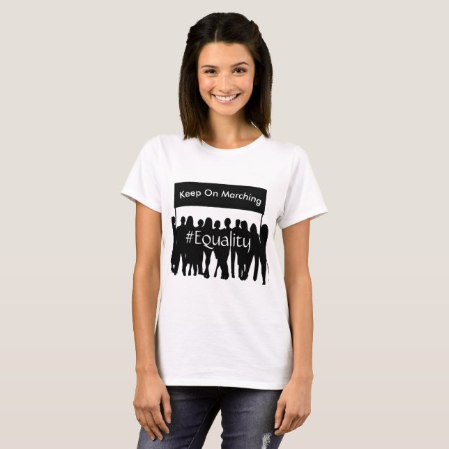 Keep on Marching Women Protesters Shirt (Front Full)