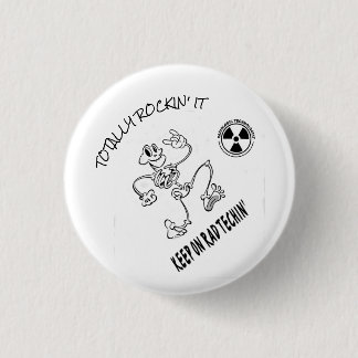 Keep On Rad Techin' 3 Cm Round Badge