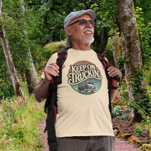 Keep On Truckin’ Retro 60s T-Shirt