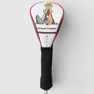 Keep On Trumpin' Maga Golf Head Cover