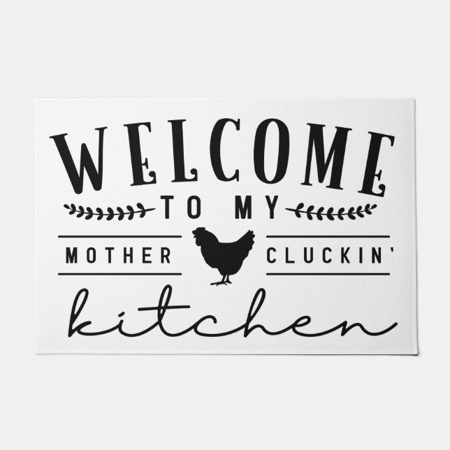 Keep or create your own -24" x 36" Door Mat (Front)