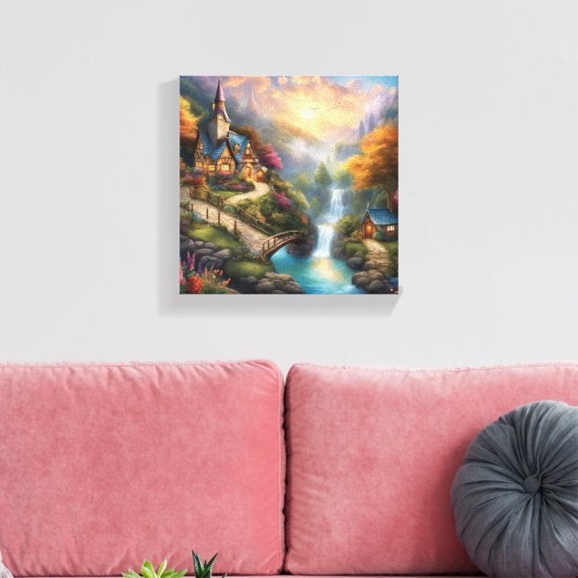 Keep or create your own- Canvas (Gloss) Print (Insitu(LivingRoom))