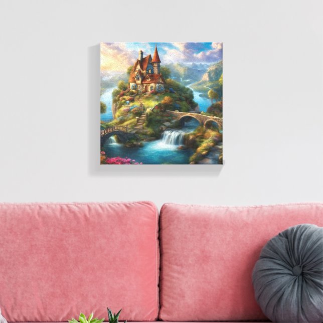 Keep or create your own- Canvas (Gloss) Print (Insitu(LivingRoom))