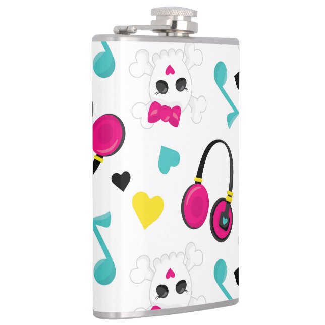Keep or create your own  Flask, 6 oz. Hip Flask (Right)