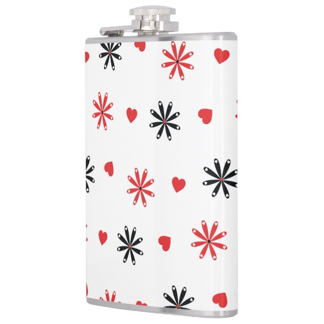 Keep or create your own  Flask, 6 oz. Hip Flask (Left)