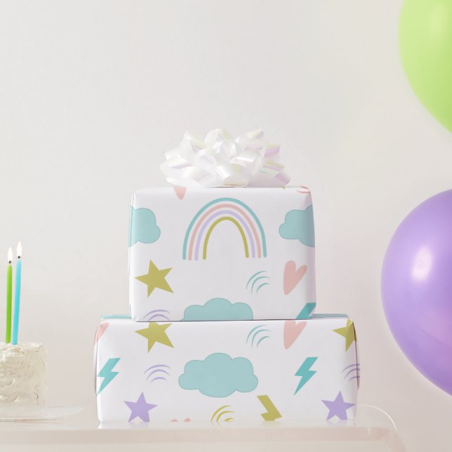 Keep or Create your own Glossy Wrapping Paper (Party Gifts)