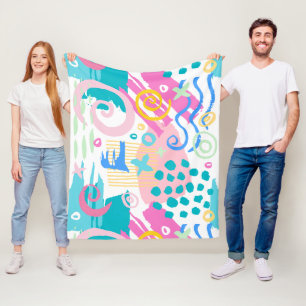 Keep or Create your own Glossy Wrapping Paper Flee Fleece Blanket