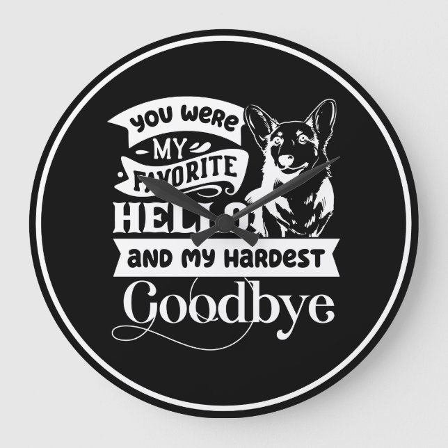 Keep or create your own :-) large clock (Front)