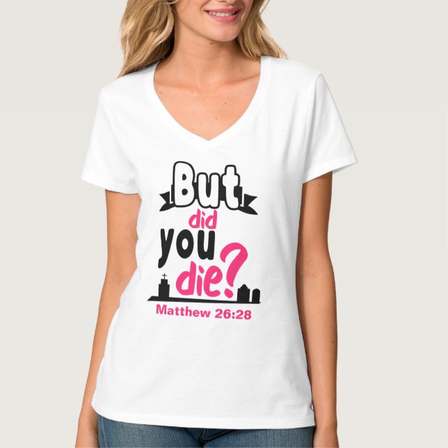 Keep or Create Your Own -V-Neck T-Shirt (Front)