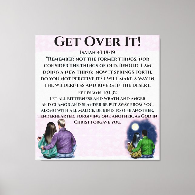 Keep or design your own  canvas print (Front)