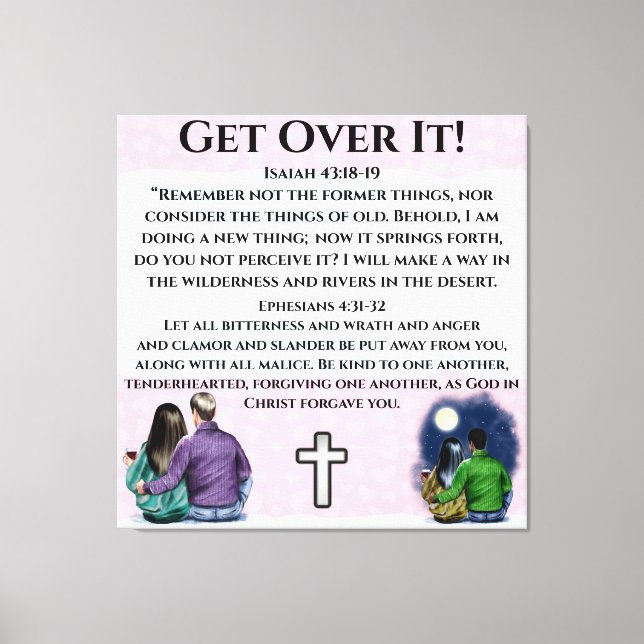 Keep or design your own  canvas print (Front)