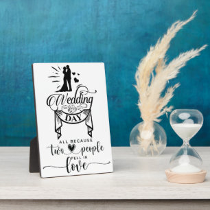Keep or design your own - Easel Plaque