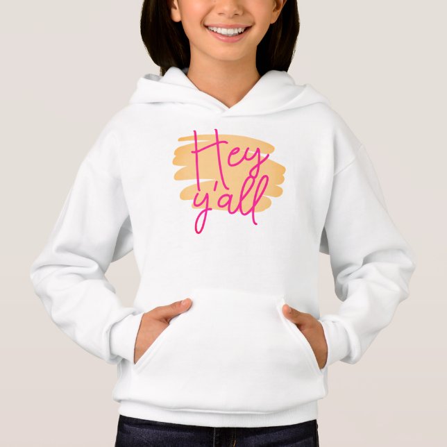 Keep or design your own -Girl's Pullover Hoodie (Front)