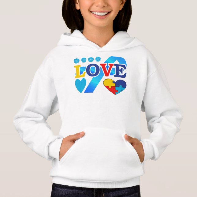 Keep or design your own -Girl's Pullover Hoodie (Front)