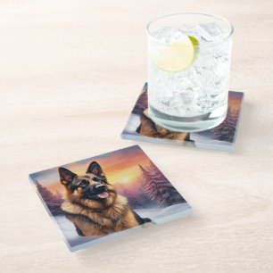 Keep or design your own glass coaster