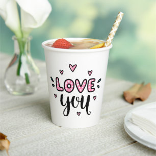 Keep or design your own :-) glass paper cups