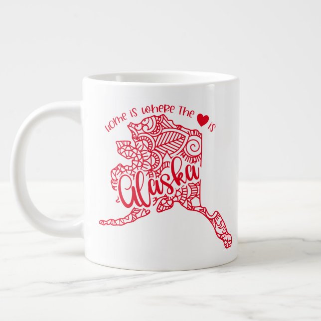 Keep or design your own -mug giant coffee mug (Left)