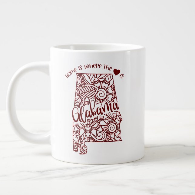Keep or design your own -mug giant coffee mug (Left)