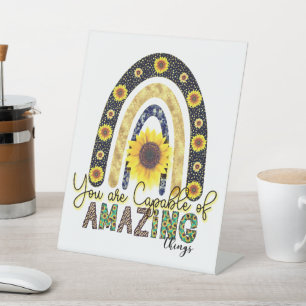 Keep or design your own : pedestal sign