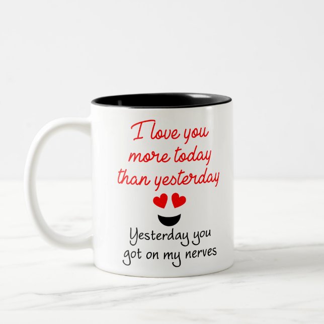 Keep or Design Your Own Two-Tone Coffee Mug (Left)