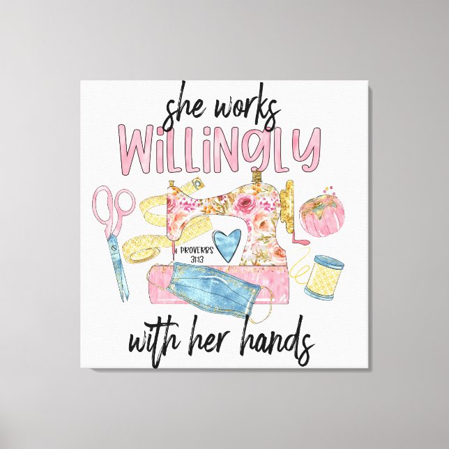 Keep or design your own  -Wrapped Canvas (Gloss) Print (Front)