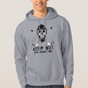Keep Out - Goalie Hoodie