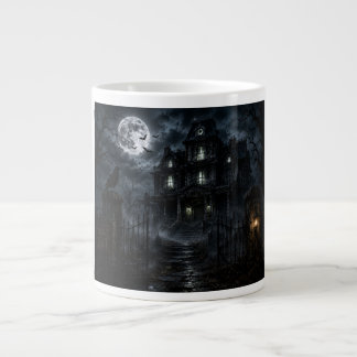 Keep Out – Haunted House Large Coffee Mug