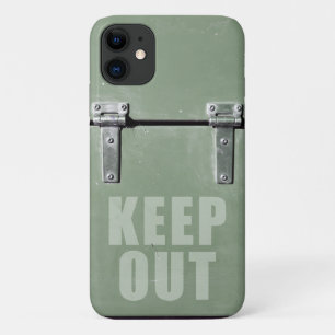 Keep out metal door Case-Mate iPhone case