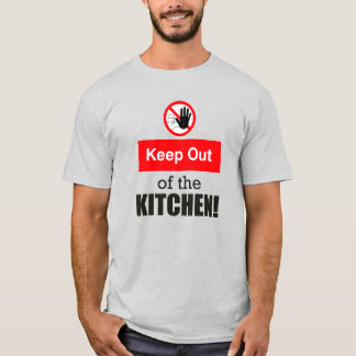 Keep Out of the Kitchen Funny Pickleball Mens T-Shirt