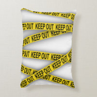 Keep out stay away do not cross police tape 3d