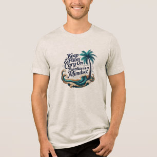 Keep Palm & Carry On – Tropical Mindset Beach Tee
