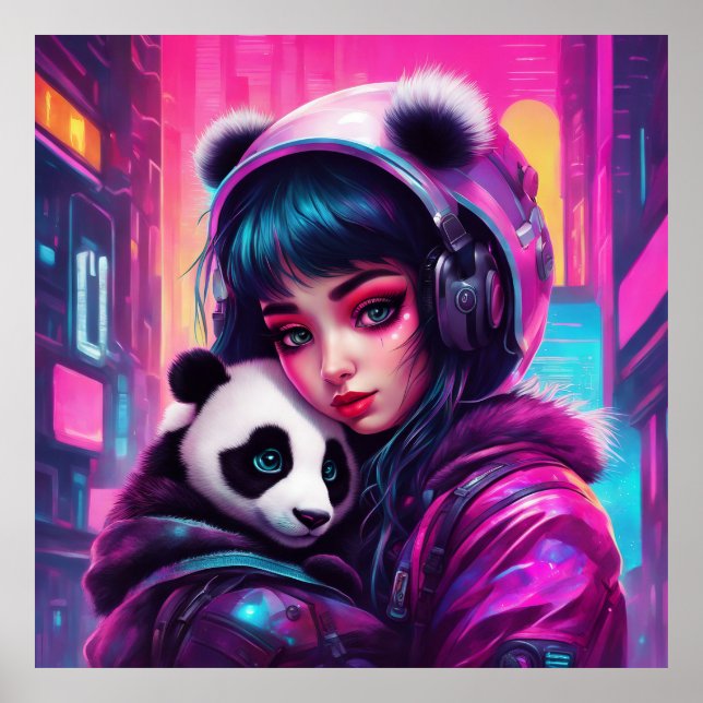 Keep Panda   or design your own  poster (Front)