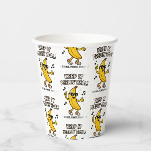 Keep Peelin Cloth Napkin Paper Cups