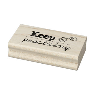 Keep Practicing Rubber Stamp for Teachers (UK)